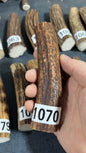 Antler Knife Handle Scale Blank #1070 – 130mm Natural Stag