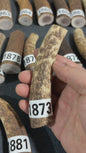 Antler Knife Handle Scale Blank #1873 – 120mm Natural Stag
