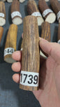 Antler Knife Handle Scale Blank #1739 – 117mm Natural Stag