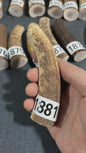 Antler Knife Handle Scale Blank #1881 – 105mm Natural Stag