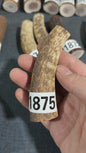 Antler Knife Handle Scale Blank #1875 – 95mm Natural Stag